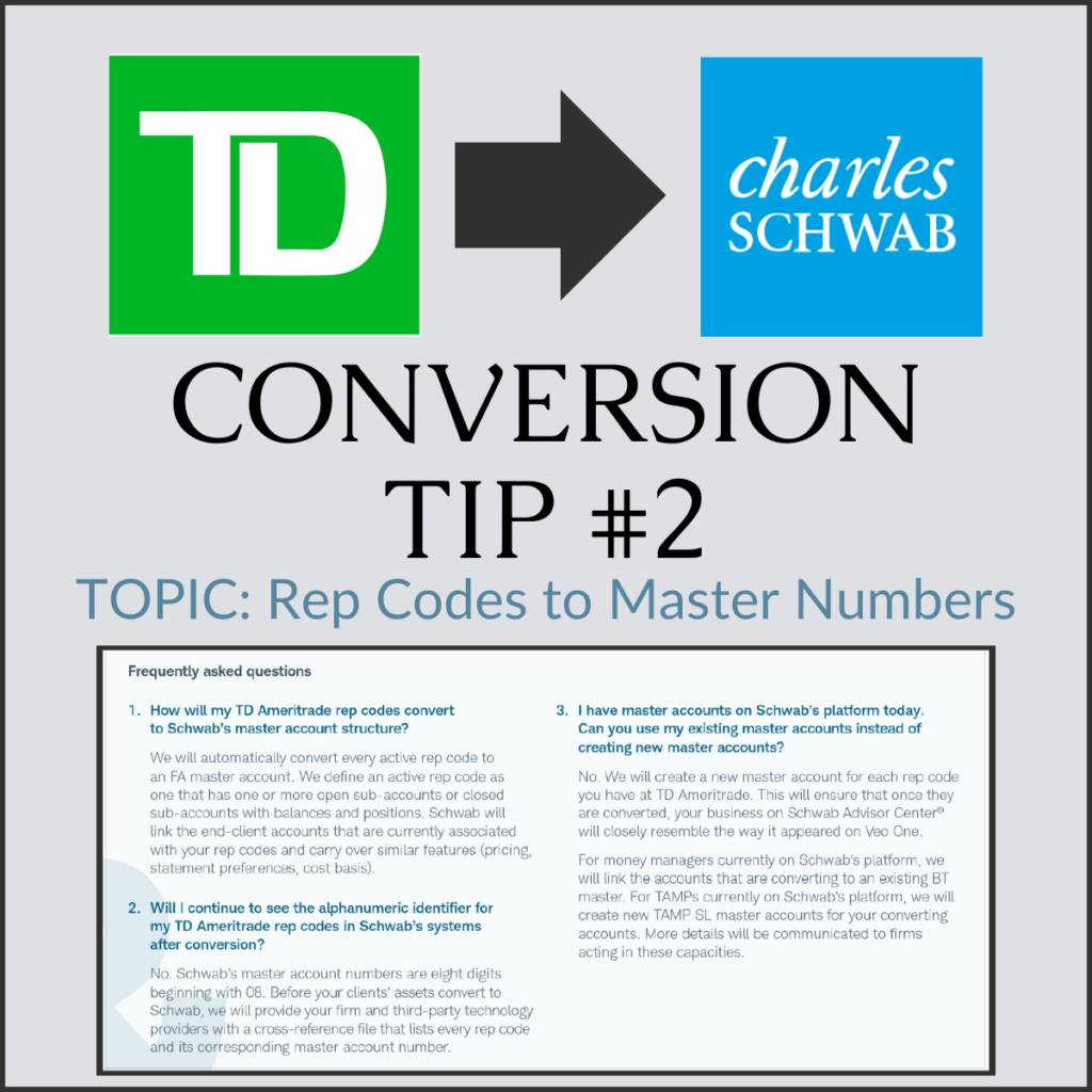 TD to Schwab Conversion Tip