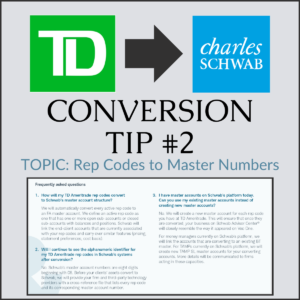 TD to Schwab Conversion Tip