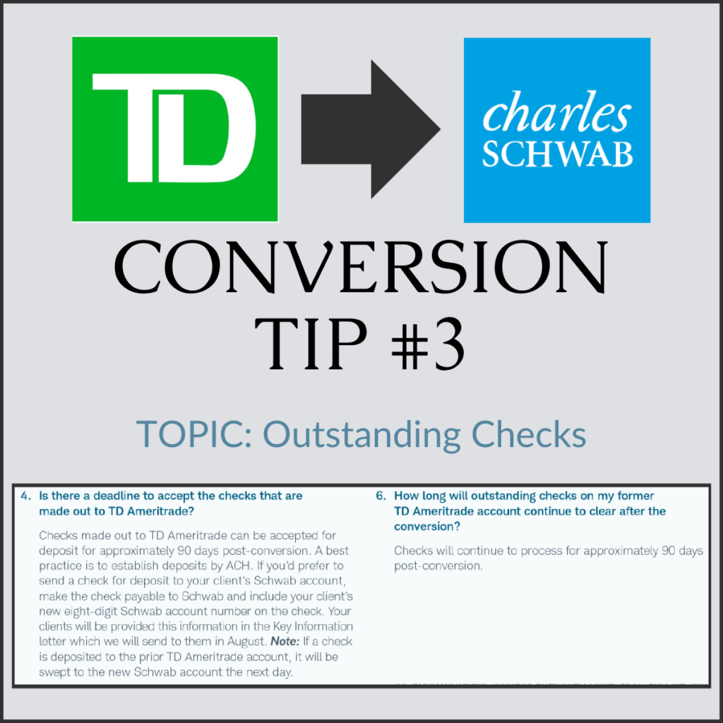 TD to Schwab Conversion Tip