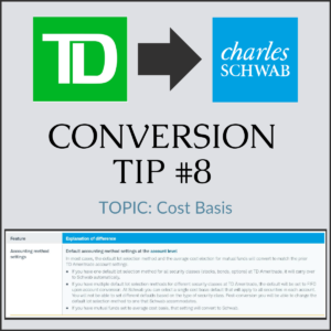 TD to Schwab Conversion Tip