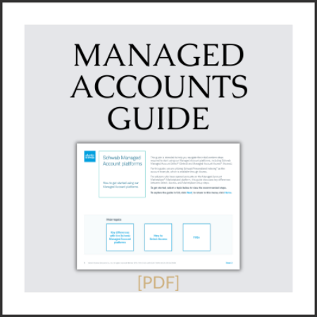 Schwab Managed Account Platforms