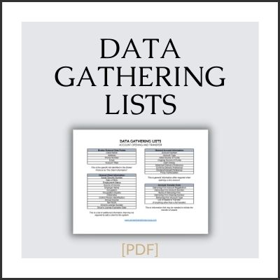 Data Gathering Lists [PDF]