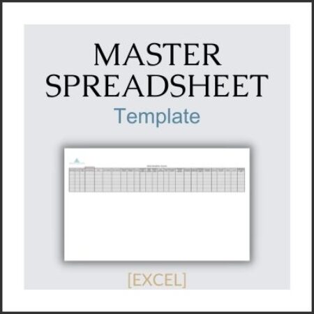 Master Spreadsheet Template